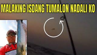 MALAKING ISDANG TUMALON HINAGISAN KO NANG LURE, NADALI | OTIS FISHER TV | SHORE JIGGING