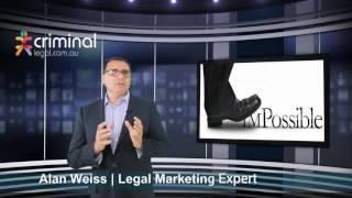 Criminal lawyers  marketing by Alan Weiss Criminal Legal