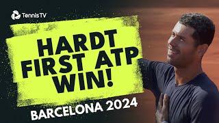 Nick Hardt Records FIRST ATP Tour Win vs Martin Landaluce | Barcelona 2024 Highlights