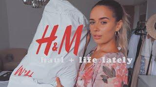 H&M HAUL + TRY ON + LIFE LATELY | Hello October