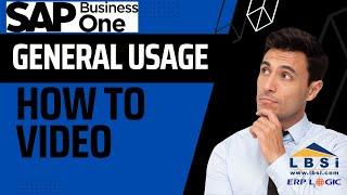 SAP Business One How To: How to Use Email Groups