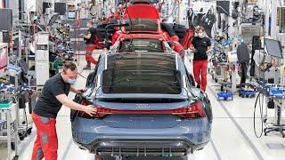 Audi e-tron GT Production in Germany