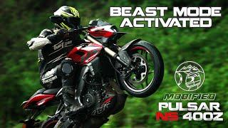 Modified Pulsar NS400Z | Triumph Speed 400 Challenger | Sagar Sheldekar Official