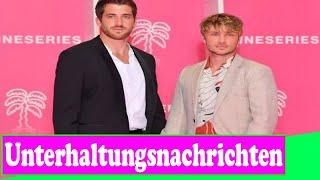 JANNIK SCHÜMANN Mit Freund Felix Kruck bei Premiere