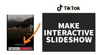 How To Make Interactive Slideshow On TikTok (2023) | Create Photo Slideshow On Tiktok (Step By Step)