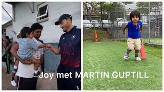 We met Martin Guptill / Joy Cricket Love