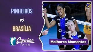 Pinheiros x Brasília | MELHORES MOMENTOS | Superliga Feminina 24/25