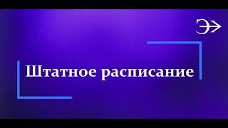 Парус - Бюджет 10. Приказ Штатное расписание