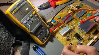 Misadventures in Electronics #2: Can I repair a TV that won't turn on? Vizio M552i-B2 / DPS-167DP-1