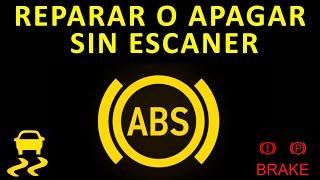 Como Apagar Luz o Testigo De ABS de Tu Carro y Como Solucionarlo Sin Escaner  Para Todas las Marcas