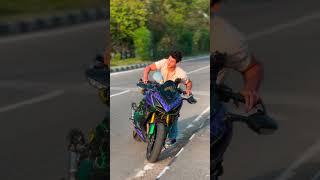Jammu के No 1 Moto Vloggers Aalyan Vlogs Bike Journey  #aalyanvlogs #uk07rider #shorts