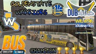 Bus Simulator Ultimate: GoldenStateWarriors (Caravan)