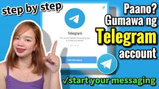 PAANO GUMAWA NG TELEGRAM ACCOUNT | CREATE ACCOUNT ON TELEGRAM | Riencyll Cabile