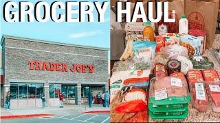 TRADER JOE'S GROCERY HAUL | NURSING STUDENT WEEKLY STAPLES