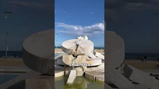 Stunning and Romantic Fountain “La NAVE” by Pietro CASCELLA  Abruzzo Italy