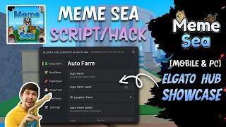 (Mobile & PC) Meme Sea Script/Hack Elgato Hub | Auto Farm | Auto Raid | Auto Awaken Race