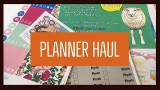 Planner Haul - Molly Creations, Morello Paperie & The Paper Lobster