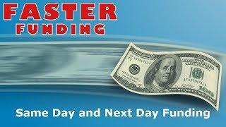 Same Day & Next Day Funding - Merchant Services