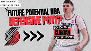 Donovan Clingan: WELCOME TO THE TRAIL BLAZERS | 2024 NBA Draft Scouting Report