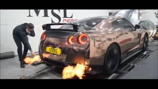 Nissan GT-R R35 | Armytrix Система выхлопа VALVETRONIC | обороты & ускорение звук!