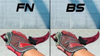 CS2 Specialist Gloves | Crimson Web - Skin showcase all floats [4K60FPS]