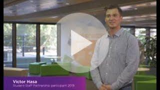 Student-Staff Partnerships at UQ - Insights from Student Partner Victor Hasa