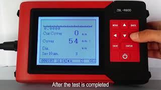 ZBL-R630A & ZBL-800 Rebar Scanner