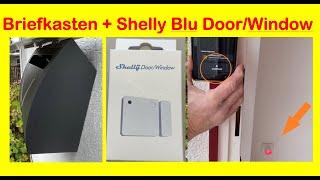 Briefkasten-Nutzung mit Anzeige - Shelly Blu Door/Window und Shelly Plus Plug S