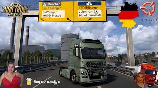 Euro Truck Simulator 2 (1.54) MAN TGX Euro6 by Gloover Delivery to Germany Rework + DLC's & Mods