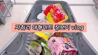 프로 자취러 장보기 브이로그  Korean grocery store vlog