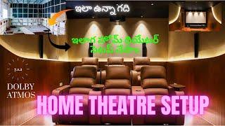 Dolby Atmos Home Theatre Setup in Telegu  at Hyderabad @USKHomeTheatres @AVTCS_India