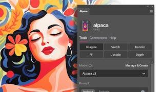 Crazy Ai Plugin For Photoshop - Alpaca