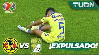 ¡Kevin Álvarez se va EXPULSADO! | América 1-1 León | AP2023-J5 | Liga Mx | TUDN