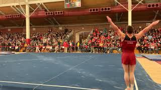 Connor Lewis Stanford Men's Gymnastics Jan-19-2019 Floor