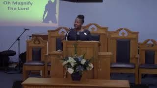 KARIN MCRAE-  Sermon: don't believe the lies of satan 1-13-19