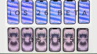iOS 26 BETA 1 vs iOS 18.5 - iPhone 16 Pro/15Pro/14Pro/13Pro/12Pro/11Pro Battery Life DRAIN Test