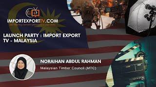 Noraihan Abdul Rahman at Import Export TV Malaysia Launch Party