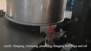 2 5MM stainless steel cylinder edge winding machine