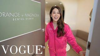73 Questions with a Cosmetic Dentist | A tour of my Dental Practice *VOGUE*