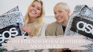 BEST FRIEND DOES MY ASOS ORDER | RUBY HOLLEY