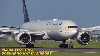 Wow SERU!! Video Plane Spotting di Bandara Soekarno Hatta Jakarta CGK/WIII (Close UP 4K)