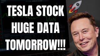  TESLA STOCK HUGE DATA TOMORROW! TSLA, SPY, ES, NVDA, AAPL, QQQ, GOOG, META, & AMZN PREDICTIONS! 