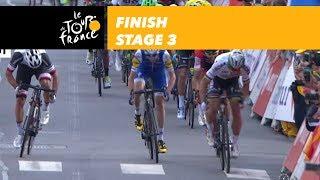 Finish - Stage 3 - Tour de France 2017