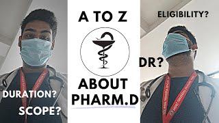 Why to choose PHARM. D!! EVERYTHING ABOUT PHARM. D COURSE.!! DRx vlogs.