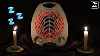  Electric Heater Fan Sound for Sleeping, Studying and Relaxing ⬛ Black Screen - No Ads