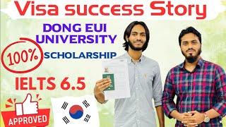 Visa Success Story | Dong Eui University | Mustafa Akib Khan | Brothers International | Mehedi Hasan