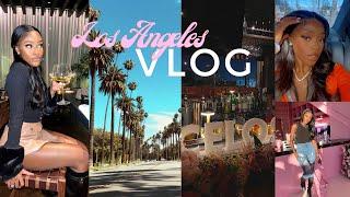 LOS ANGELES TRAVEL VLOG| Lots of Brand Events, Meeting other Creators, Dinners, Good Vibes + MORE