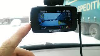 MARUBOX M600R. Review of car DVR combo device 3v1DVR + GPS + RADAR with Aliexpress.