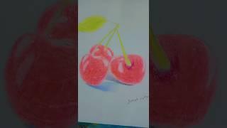 Cherries#realisticdrawing#kawaii#cherry#japan#drawing#shorts#art#artist#beautiful#humor#anime#anime