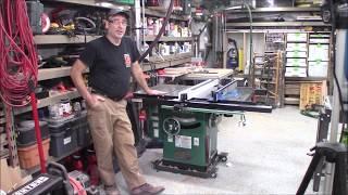 Part 1 Grizzy G1023 RL table saw review, issues and upgrades